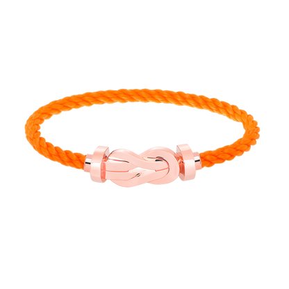 [Moco]CHANCE LARGE 8 FIGURE BUCKLE NO DIAMOND BRACELET ROSE GOLD