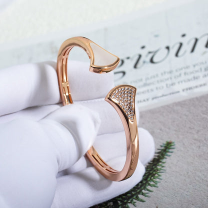 [Moco]DREAM BRACELET OPEN PINK GOLD MOP DIAMOND