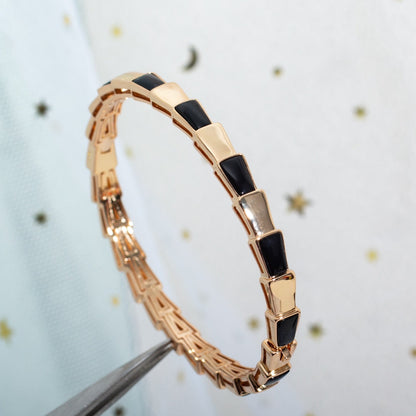 [Moco]SERPENTI BRACELET PINK GOLD ONYX