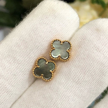 [Moco]CLOVER MINI GOLD EARRINGS