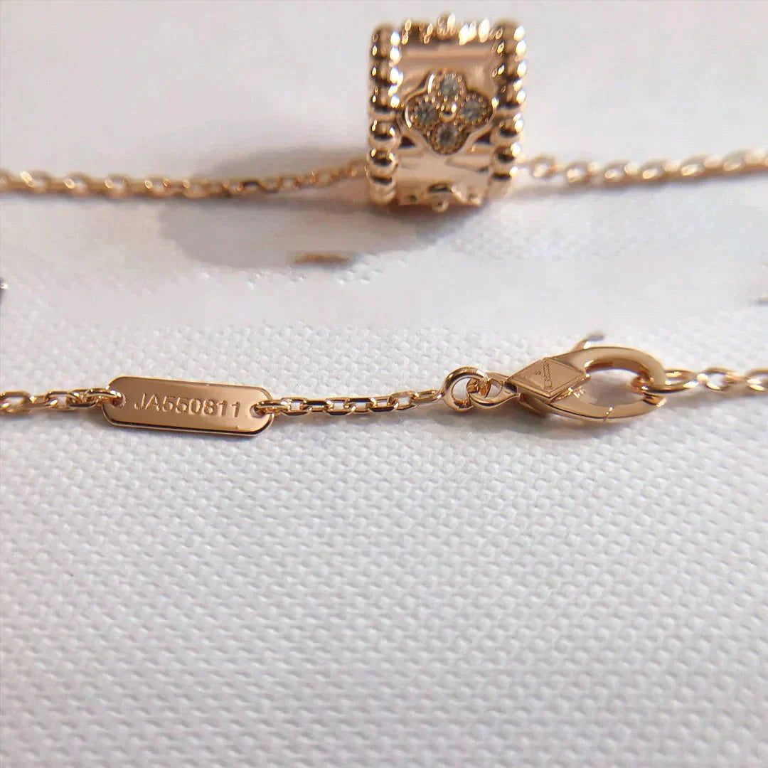 [Moco]PERLEE PEDANT NECKLACE GOLD / ROSE GOLD