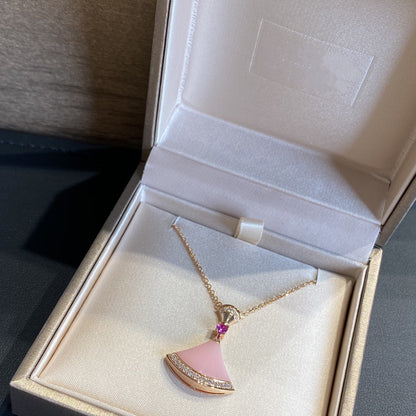 [Moco]DREAM NECKLACE PINK OPAL