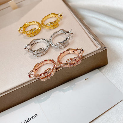 [Moco]SERPENTI EARRINGS DIAMOND