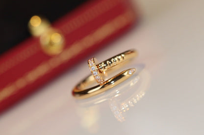 [Moco]JUSTE RING 2.65MM GOLD DIAMOND