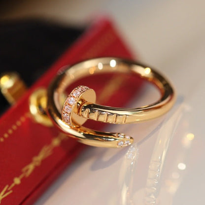 [Moco]JUSTE RING 2.65MM GOLD DIAMOND