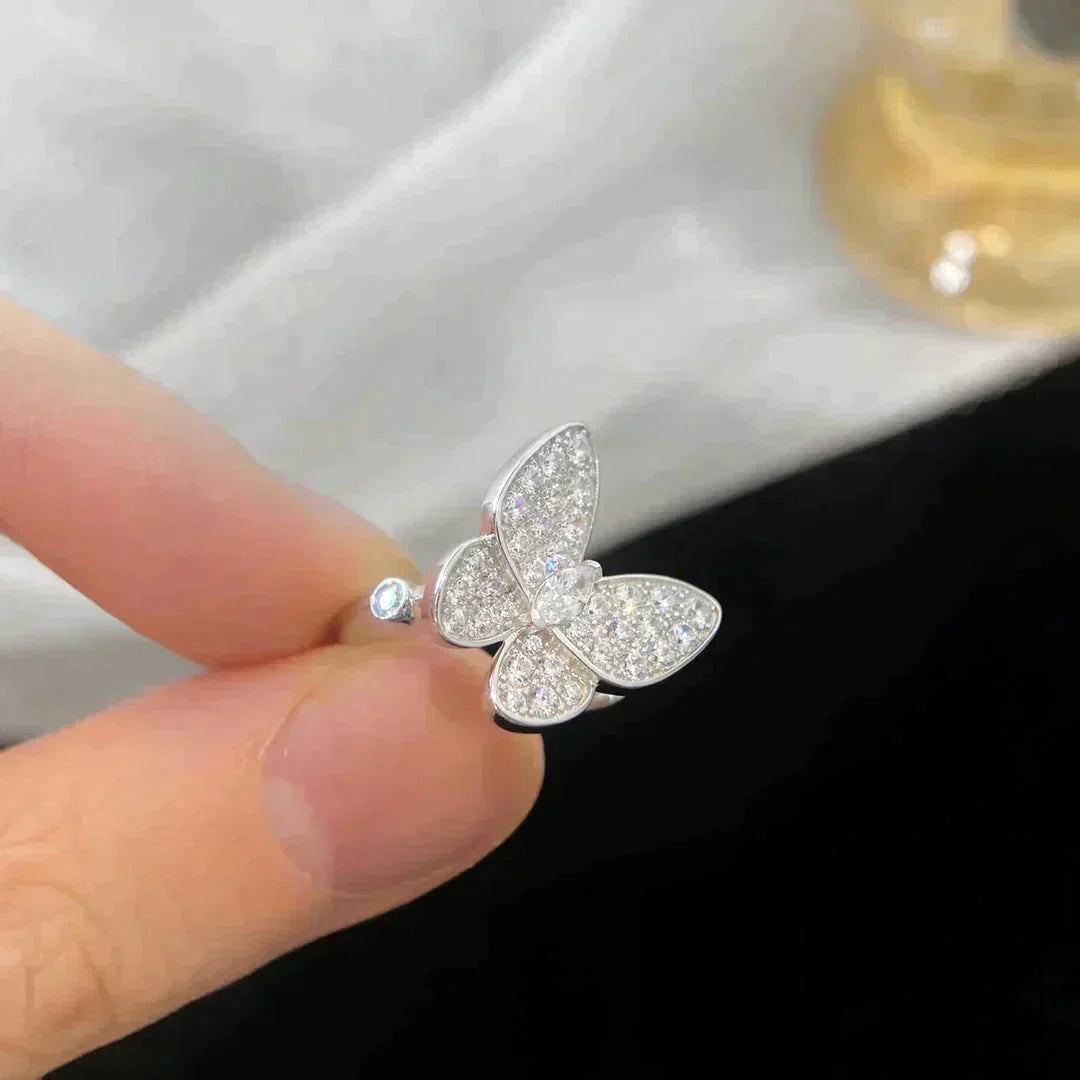 [Moco]BUTTERFLY DIAMOND RING