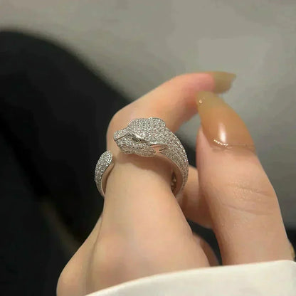 [Moco]PANTHERE 5.5MM ALL DIAMOND RING