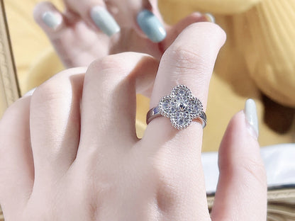 [Moco]CLOVER DIAMOND RING