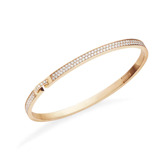 [Moco]LIENS VIDENCE DIAMOND PAVED BRACELET