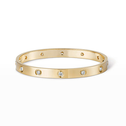 [Moco]LOVE BRACELET 6.1MM 10 DIAMONDS