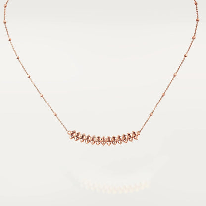 [Moco]CLASH PINK GOLD NECKLACE