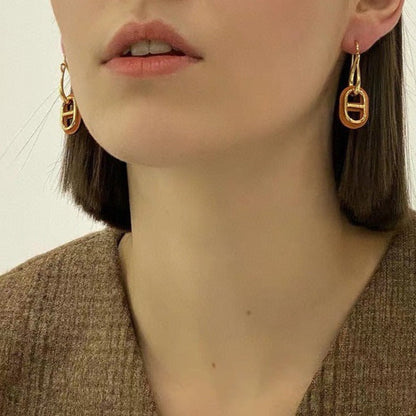 [Moco]HM O'MAILLON GOLD EARRINGS