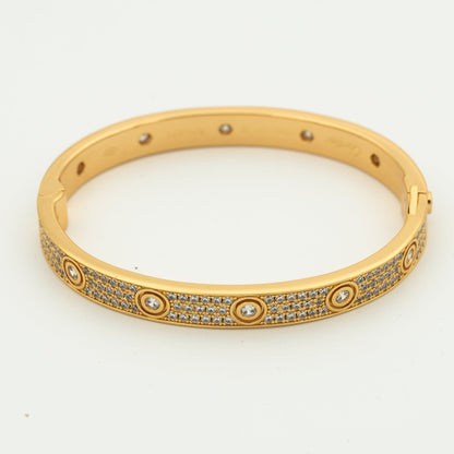 [Moco]LOVE BRACELET 6.1MM DIAMOND-PAVED 10 BIG DIAMONDS