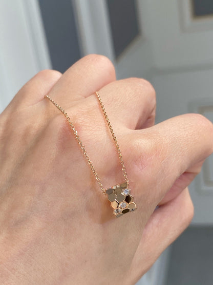 [Moco]BEE LOVE DIAMOND NECKLACE