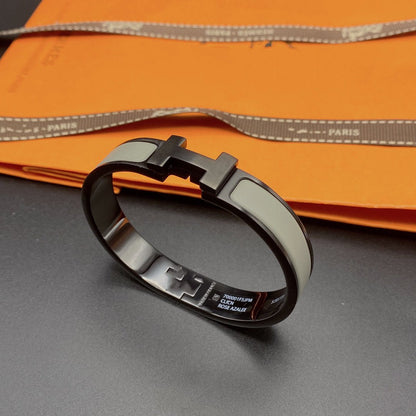 [Moco]CLIC HM SO BLACK GREY BRACELET