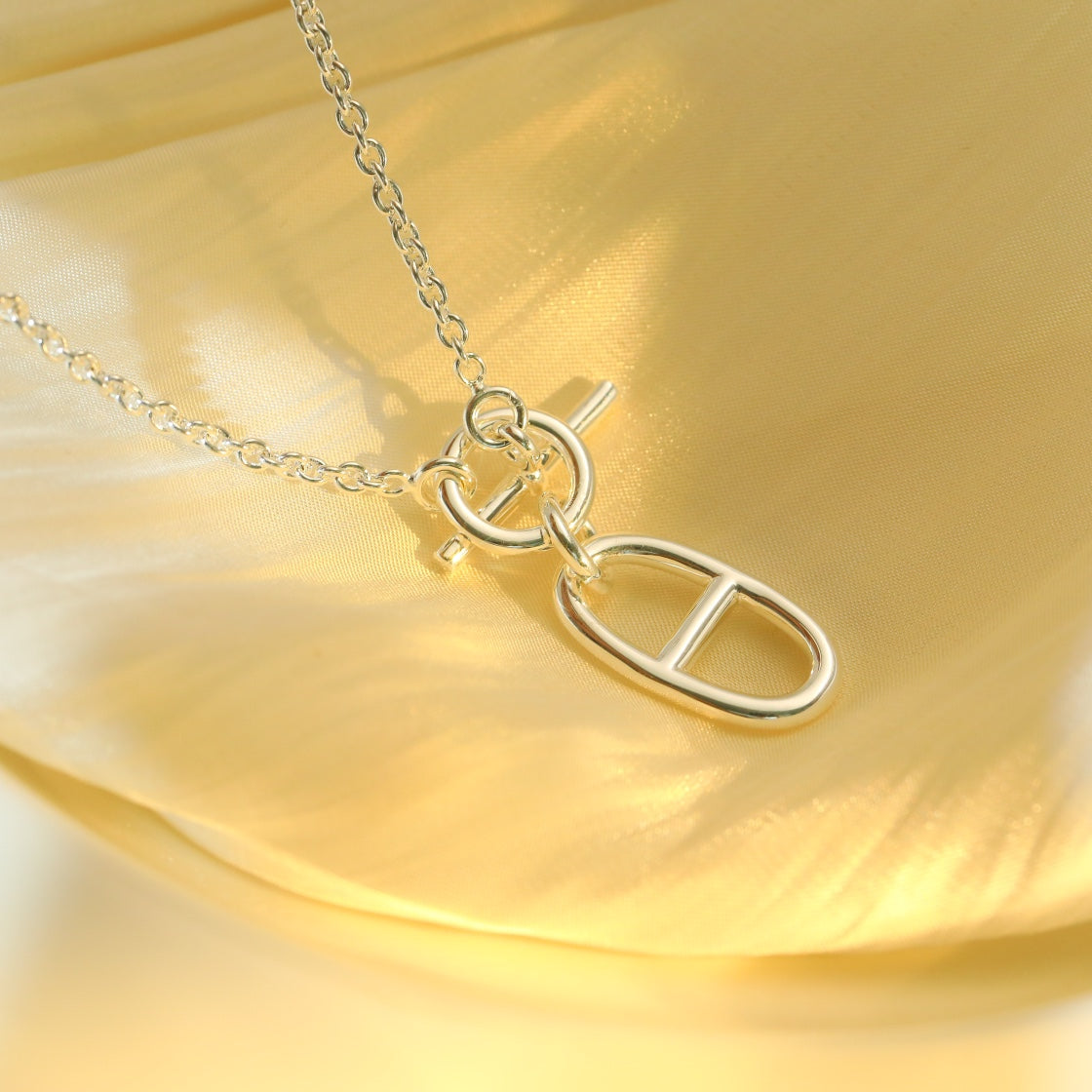 [Moco]HM CHAINE D'ANCRE PENDANT NECKLACE STERLING SILVER