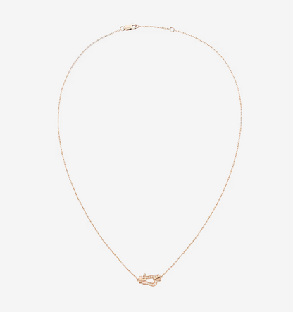 [Moco]FORCE 10 DIAMOND PINK GOLD NECKLACE MINI MODEL