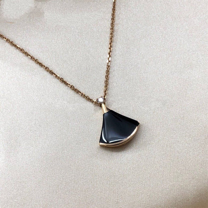 [Moco]DREAM NECKLACE ONYX 1 DIAMOND