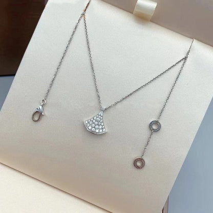 [Moco]DREAM NECKLACE SILVER DIAMOND