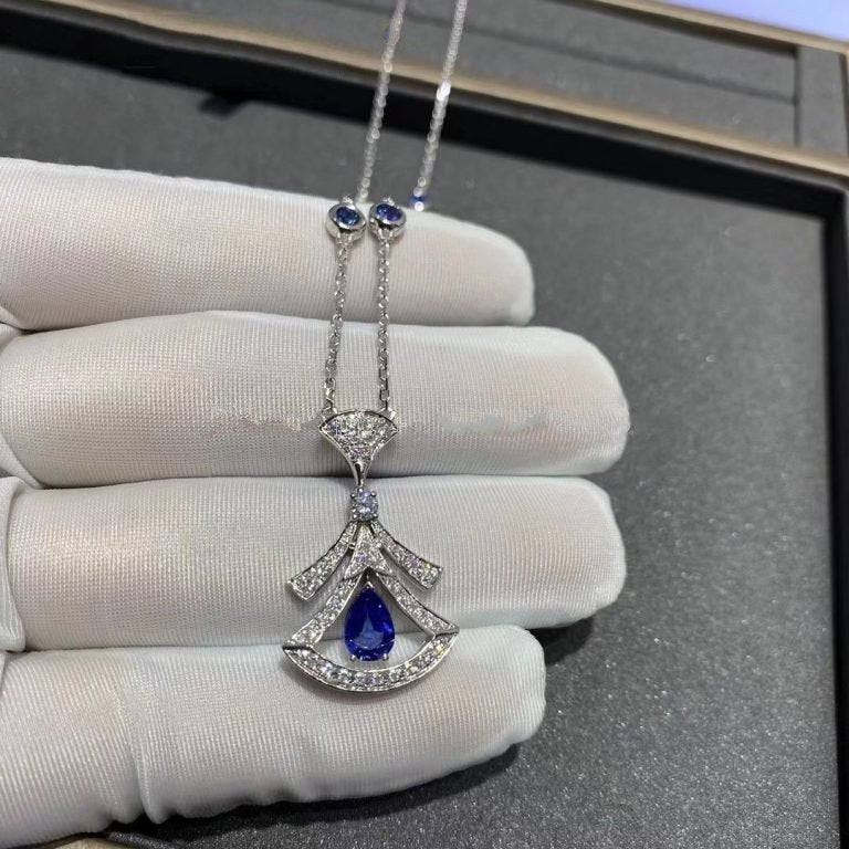 [Moco]DREAM NECKLACE AGATE DIAMOND SILVER