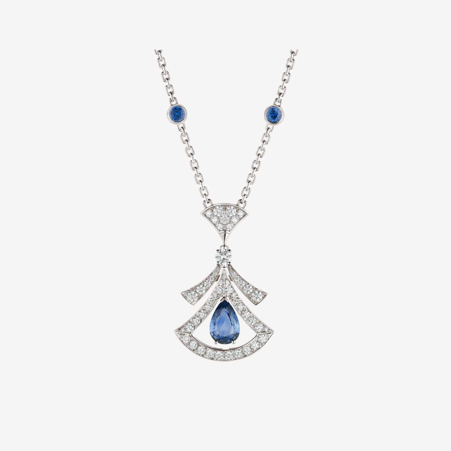 [Moco]DREAM NECKLACE AGATE DIAMOND SILVER