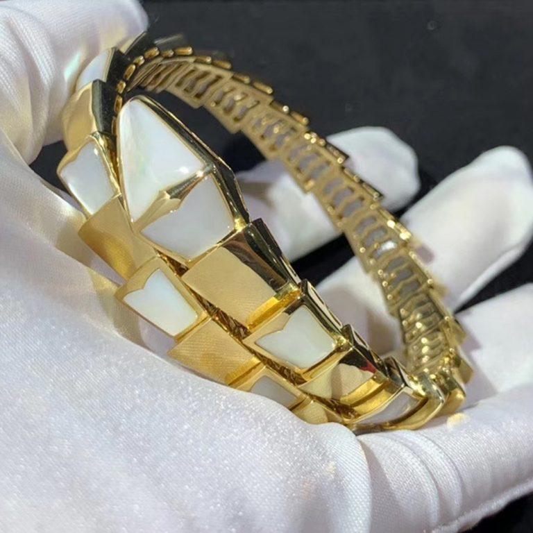 [Moco]SERPENTI BRACELET MOP GOLD