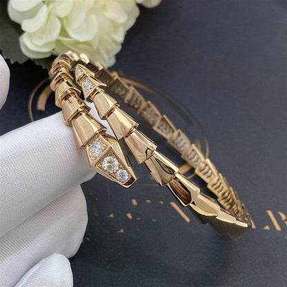 [Moco]SERPENTI BRACELET DIAMONDS PINK GOLD