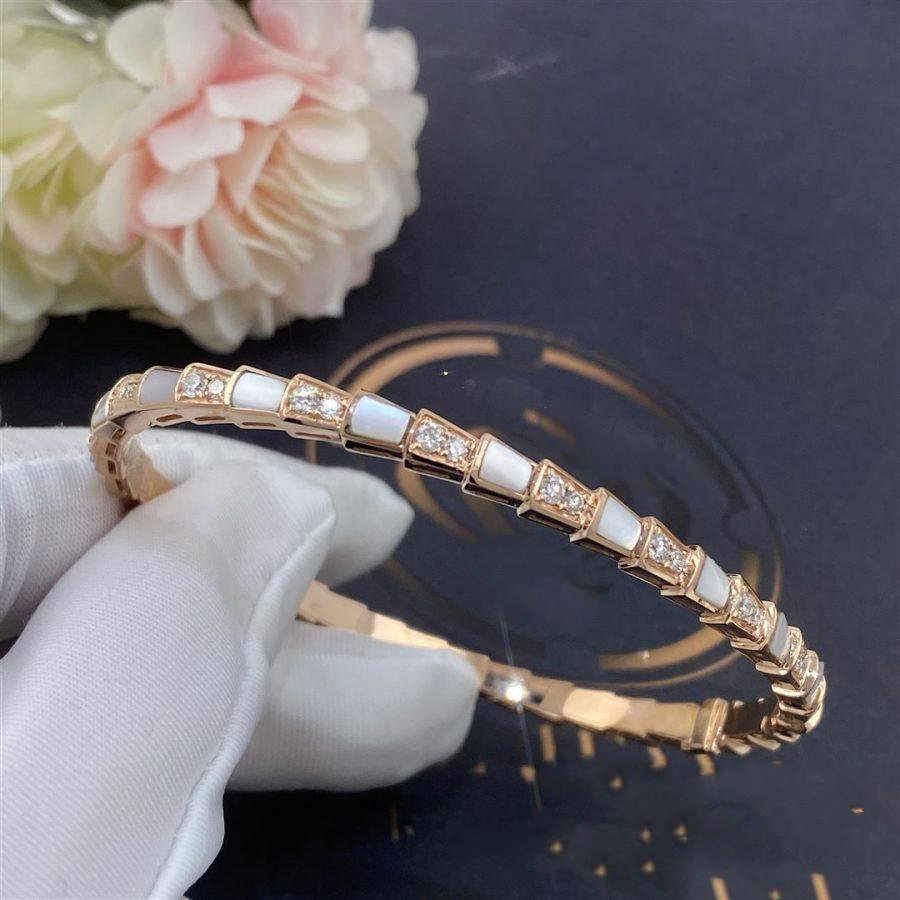 [Moco]SERPENTI BRACELET PINK GOLD MOP DIAMOND