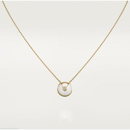 [Moco]AMULETTE ROSE GOLD MOP NECKLACE