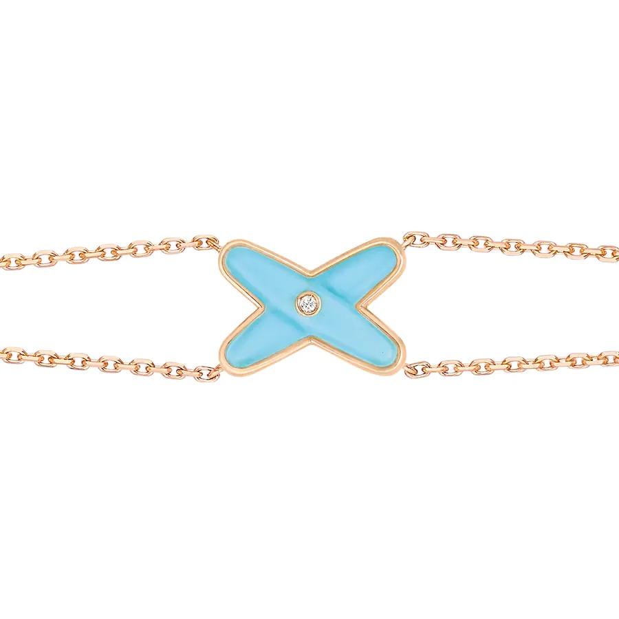 [Moco]JEUX BRACELET TURQUOISE PINK GOLD 1 DIAMOND