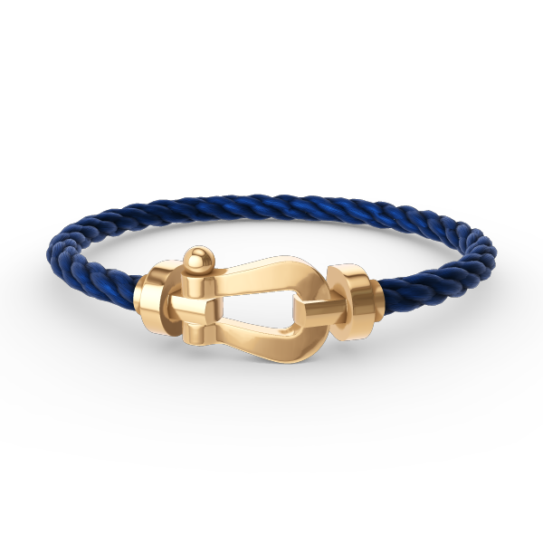 [Moco]FORCE LARGE HORSESHOE NO DIAMOND BRACELET GOLD