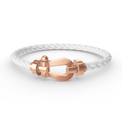 [Moco]FORCE LARGE HORSESHOE NO DIAMOND BRACELET ROSE GOLD