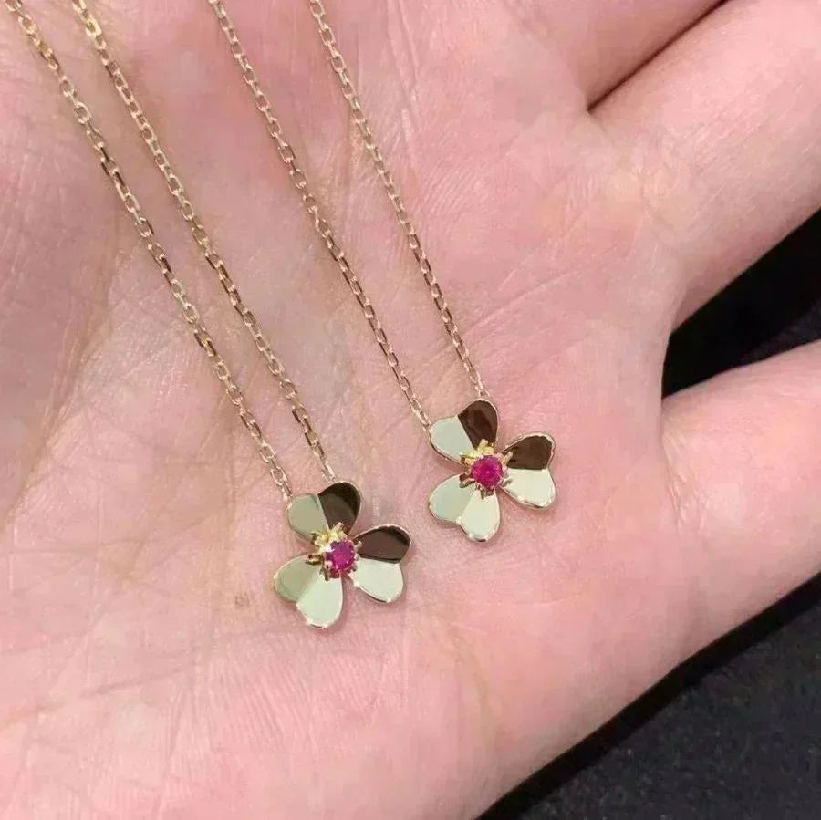 [Moco]FRIVOLE GOLD FLOWER NECKLACE