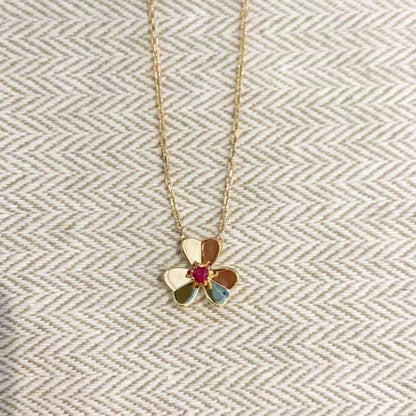 [Moco]FRIVOLE GOLD FLOWER NECKLACE