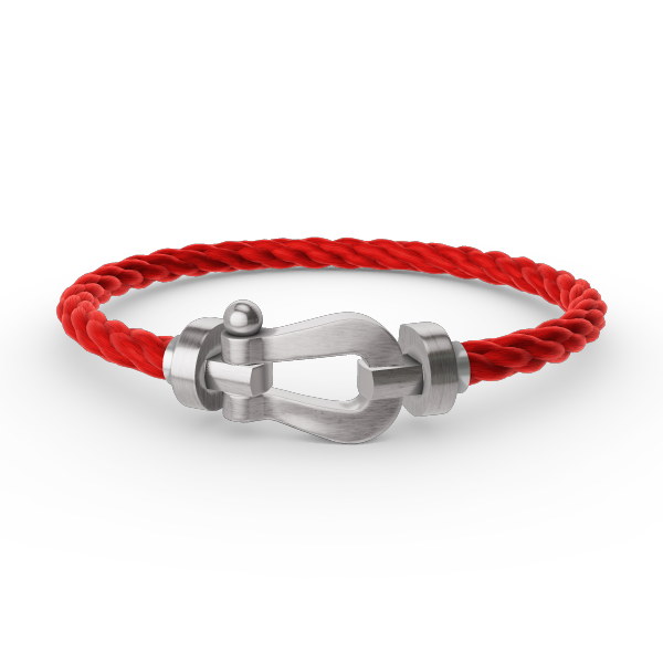 [Moco]FORCE LARGE HORSESHOE NO DIAMOND BRACELET SILVER