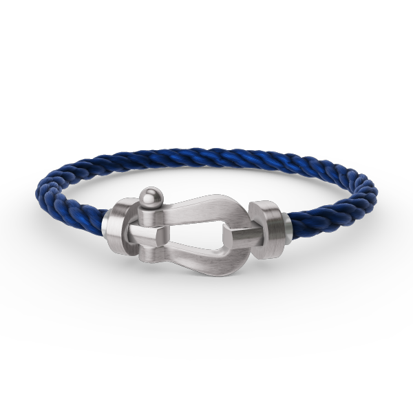 [Moco]FORCE LARGE HORSESHOE NO DIAMOND BRACELET SILVER